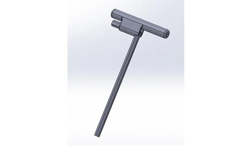 T - Handle für Inbusschlüssel zum Aufstecken
