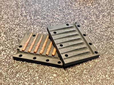 55mm Hexagonal Injection Bait Mold (Single Cavity)