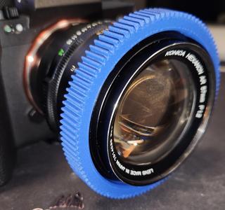 Konica Hexanon 57mm f1.2 focus gear &quot;D&quot; type lens