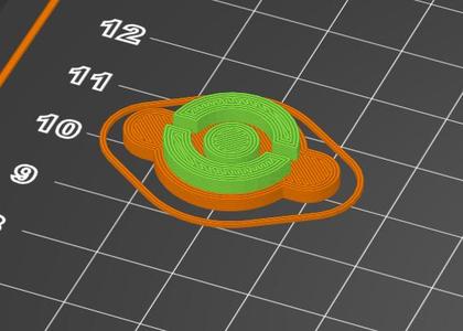 Modified sign + letters for PokeCenter Gridfinity Box