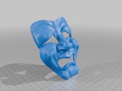 lethal company tragety mask