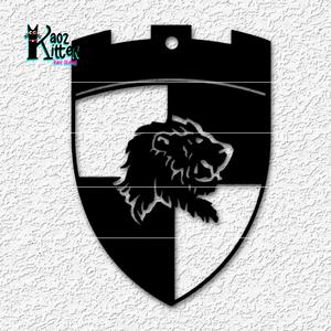 gryffindor house crest wall art harry potter fanart shield