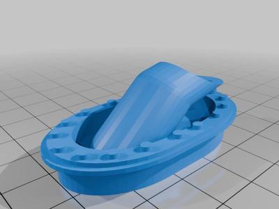 scale exhaust tip for trophy /short course trucks or other