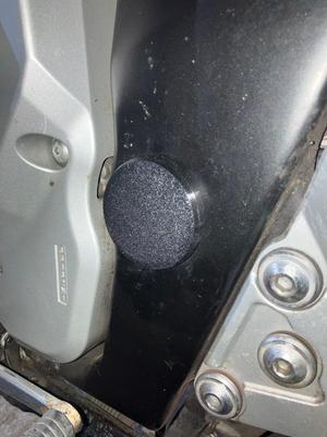 Suzuki Bandit 1250 swivel frame cover / Schwinge Abdeckung