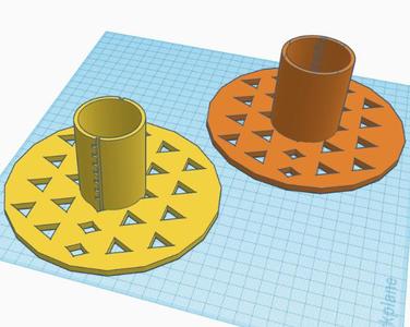 Filament Roll with Stepper