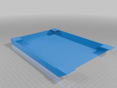 simple paper holder (under desk)