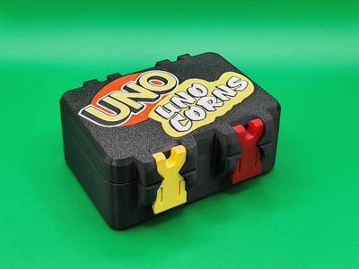 Uno Unocorns Card Box - Snaplock