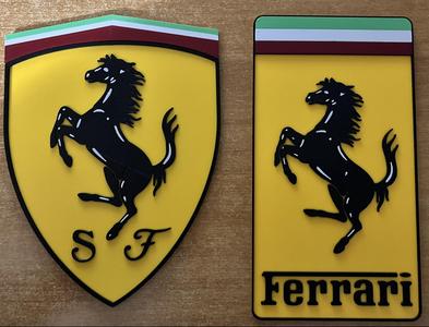 Ferrari Logo-(5 colors 1ams)
