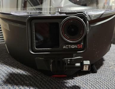 Harley Davidson Capstone II Helmet Chin Camera Mount for DJI Osmo Action 5