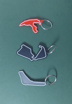 KEYCHAIN OF FORMULA 1 and MotoGp TRACKS