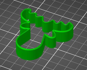reindeer Christmas cookie cutter ( Vánoční vykrajovátko soba)