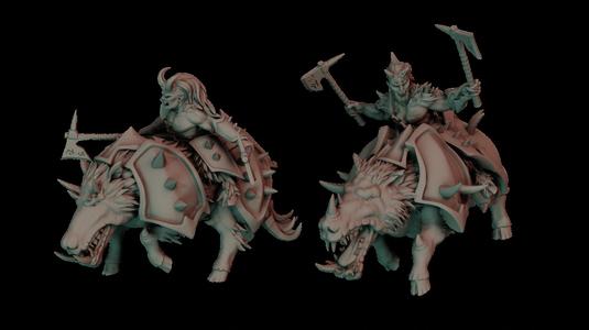 Crusher Heavy Cavalry - The Bloodforged Legion