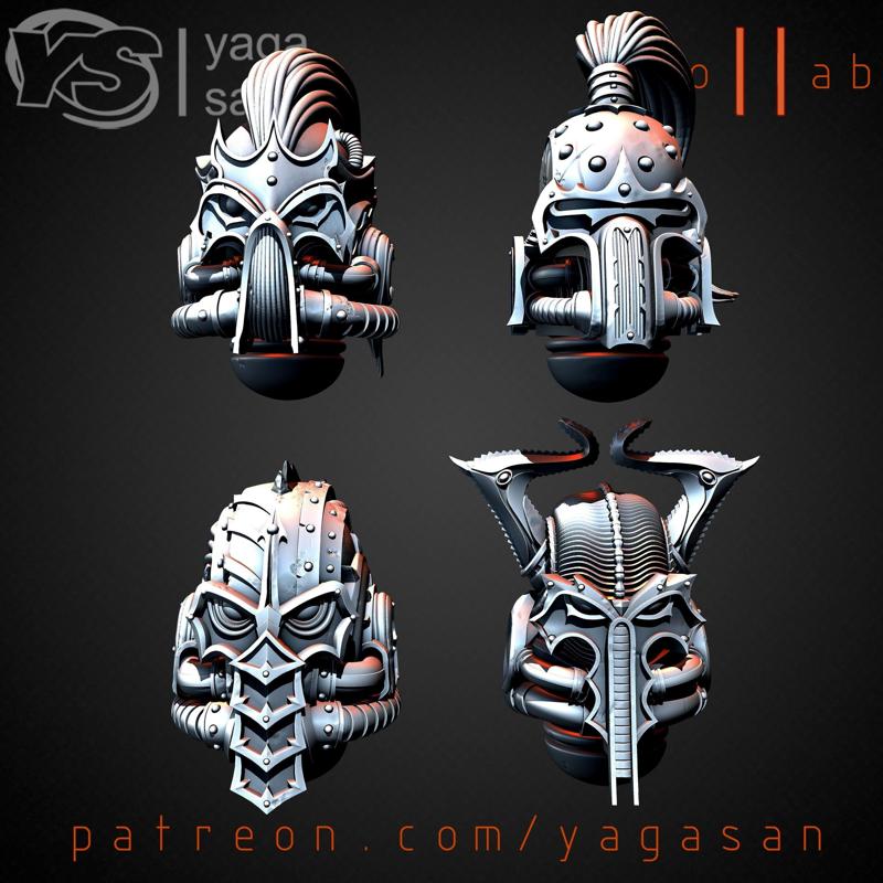 CSM Heads PACK