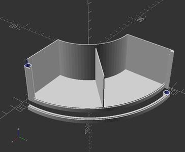 Parametric Drawer for empty filament spool