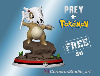 CUBONE+PREY_Crossover POKEMON