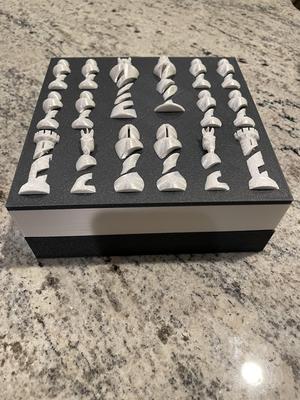 Organic and Chess Pieces