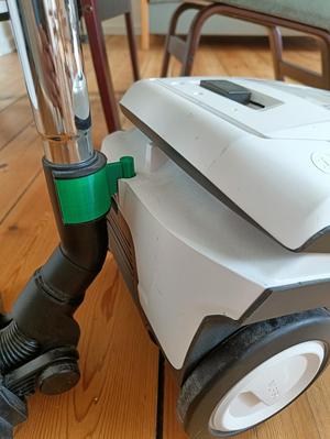 No hardware Vacuum broom holder