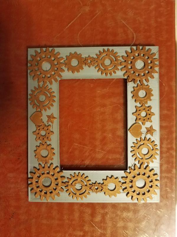 Steampunk Picture Frame