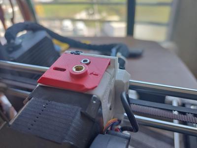 MK3S+ FS Cover with M5 Thread insert for IR Filament Sensor with Duel LED Indicator