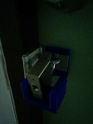 Lock Holder -  easy unlock by one hand