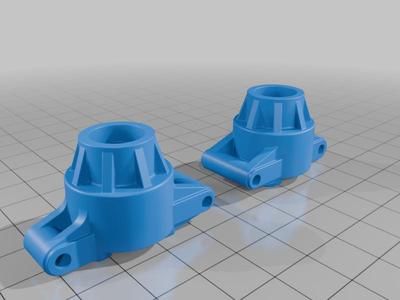 TT-01 TT-01E Rear Knuckle Arm 2° degree toe in (pair)