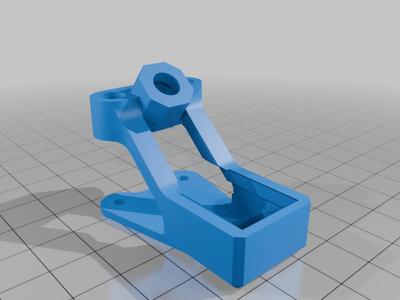 HGLRC Sector 5/7 Flat GPS mount with antenna mount