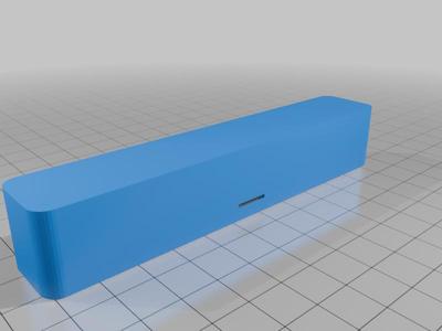 Ultra Slim Battery Box Travel Case 9v AA Lightweight Aviation Battery Case