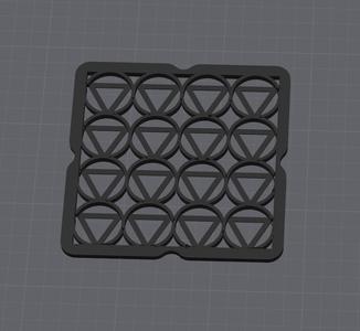 Vase Mode Miniatures Storage Box with lid