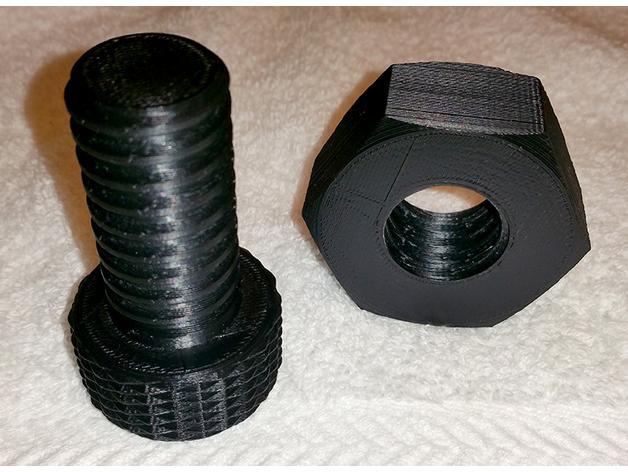 Large Nut and Bolt