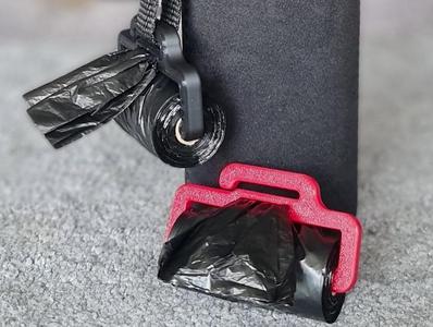Poop Bag Holder for Straps 