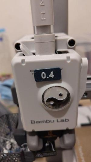 Bambulab A1 Hotend plate (tag)