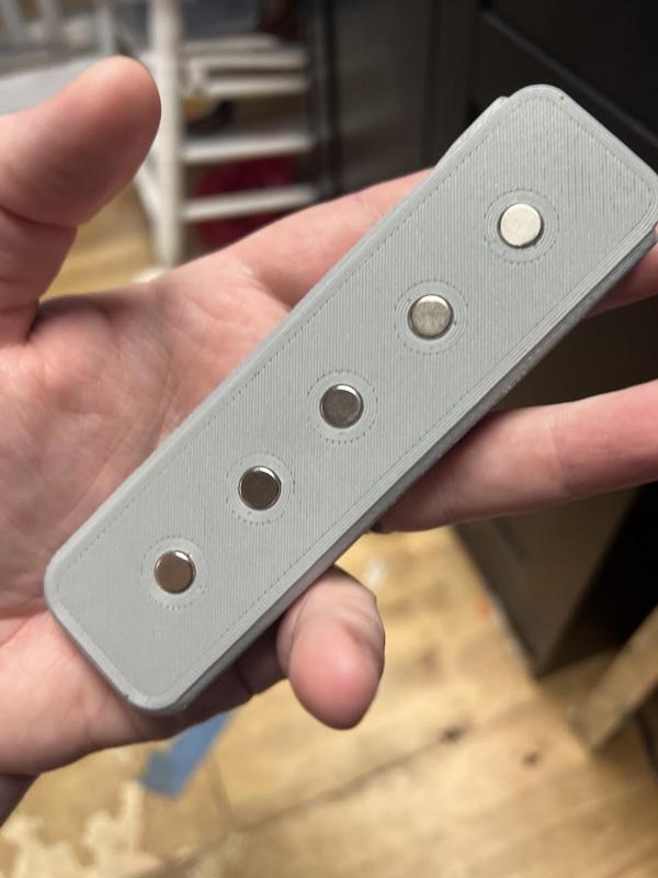 Magnetic Case for Apple TV Remote - Model A2540 (8x3 Magnet)