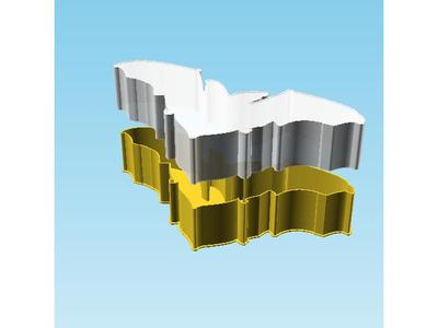 Bat 0051, nestable box (v2)