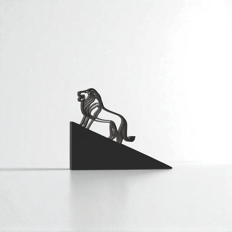 Door Stop, Lion Door Stopper, Door Back, 2 Different Models