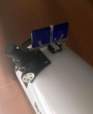 Dovetail Phone Mount for telescopes with finder
