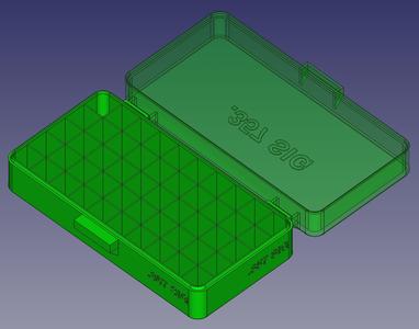 .357 SIG, Spring Latch, PIP Hinge Modular Ammo Box