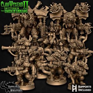 Clan Wyzerd Skitterkin II: The Undertaking Character Pack