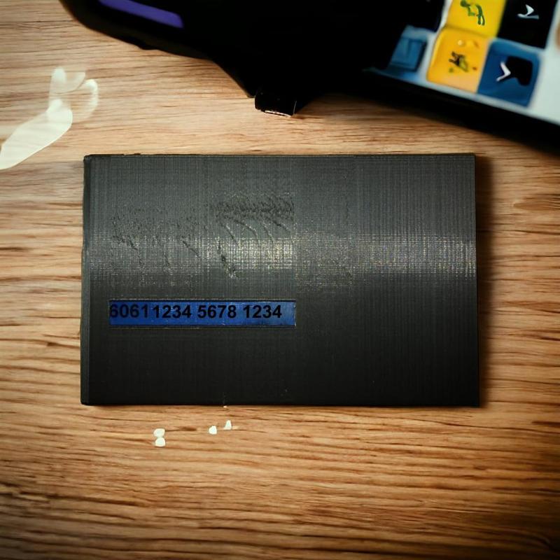 Porta SUBE (Mostrando el número)