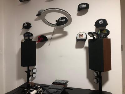 large led ring wall mount
