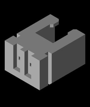 JST_XH_2pins_Male.stl
