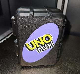 Uno Flip Card Box - QR Code