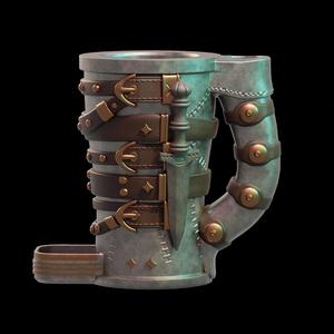  Warrior Dice Tower Mug