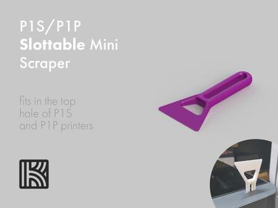 'Slottable' Mini Scraper for P1S & P1P Top Hole