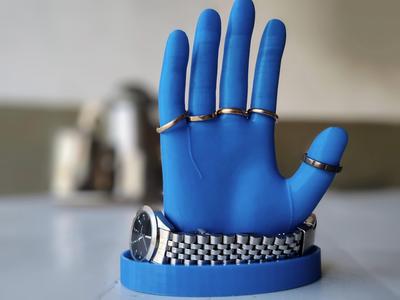 Hand Ring and watch holder