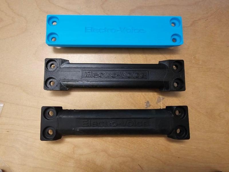 Electro-Voice Replacement Handle for ZLX series PA Speakers (ZLX-12, ZLX-15, ZLX-12P, ZLX-15P, F.01U.286.109)