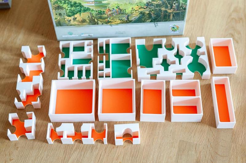 World Wonders Wunder der Welt Boardgame Insert