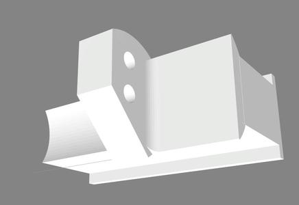 T-mount for Schmidt-Cassegrain Meade Model 2080
