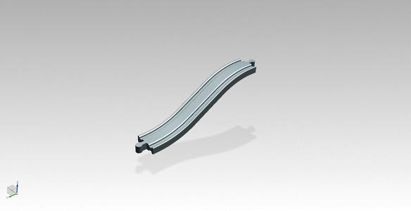 BRIO Style Train Track, Ramp, N1
