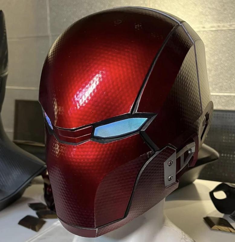 Red Hood Helmet