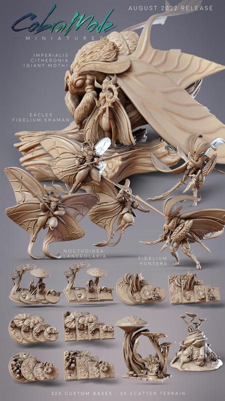 CobraMode 30 August 2022 Release - Twilight Forest Mothfolk